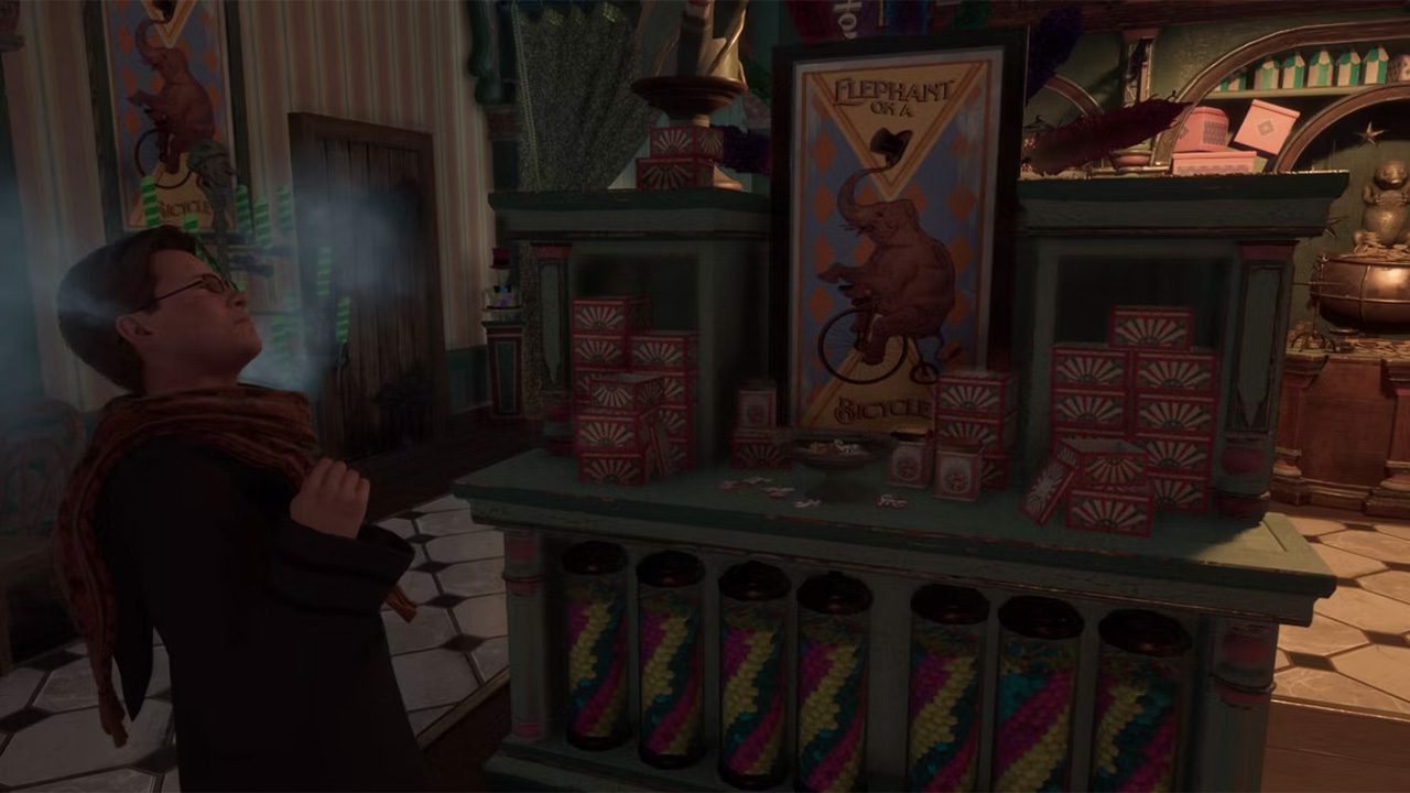 ایستراگ مربوط به هری پاتر و زندانی آزکابان: شیرینیهای تغییر دهنده صدا به صدای حیوانات