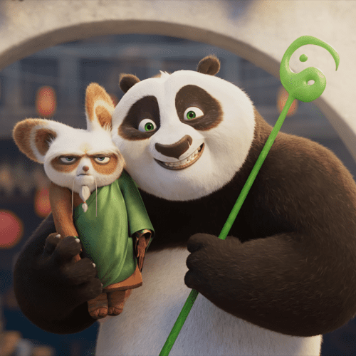 نسخه بلوری Kung Fu Panda 4