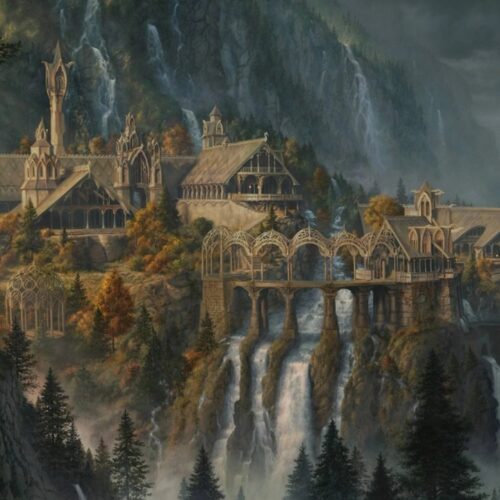 بازسازی شهر ریوندل ارباب حلقه‌ها