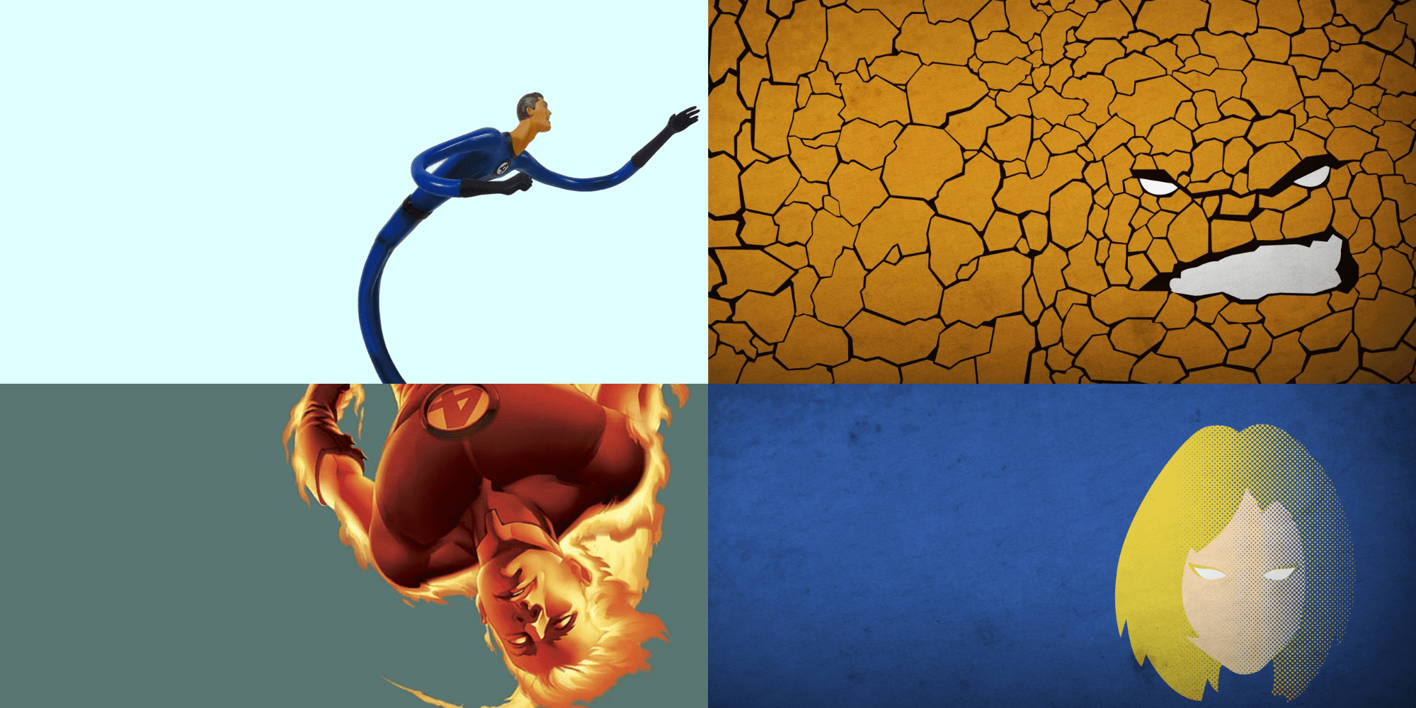 نگاهی به تمامی شخصیت های فیلم چهار شگفت انگیز