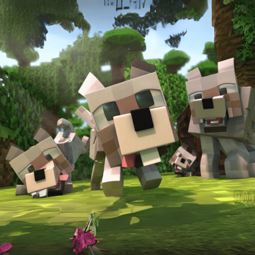 معرفی انواع جدید گرگ های ماینکرافت و سکونت گاهشان