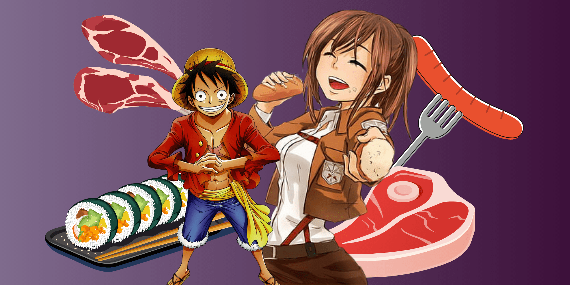 شخصیت های حریص در انیمه