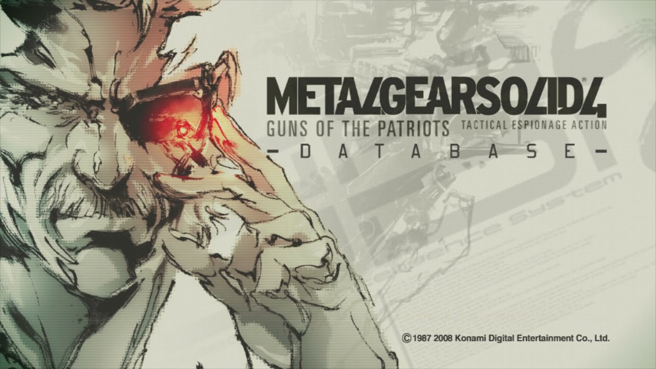 بازی Metal Gear Solid 4: Guns Of The Patriots – بهترین بازی پلیاستیشن 3