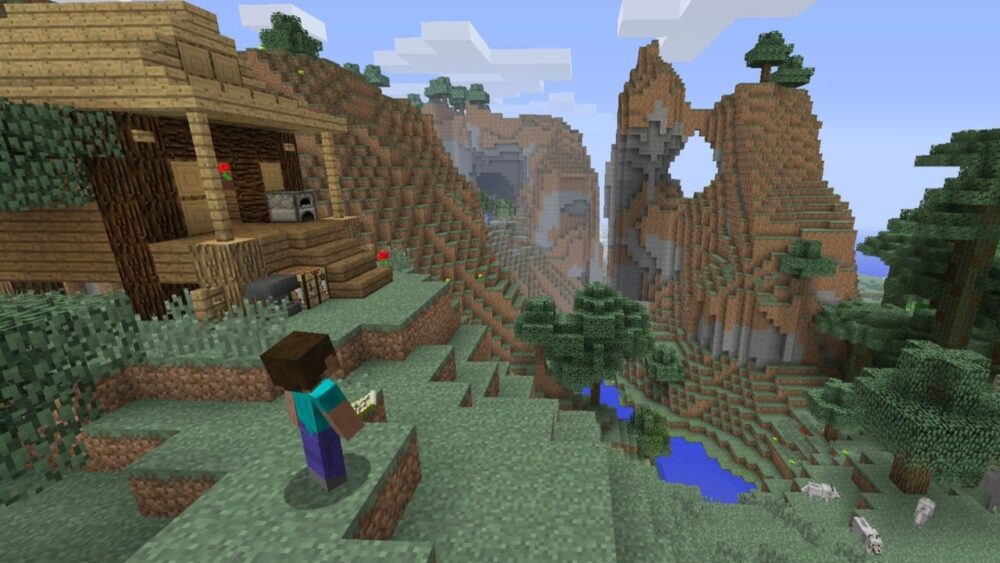 ده میلیون بلاک در Minecraft