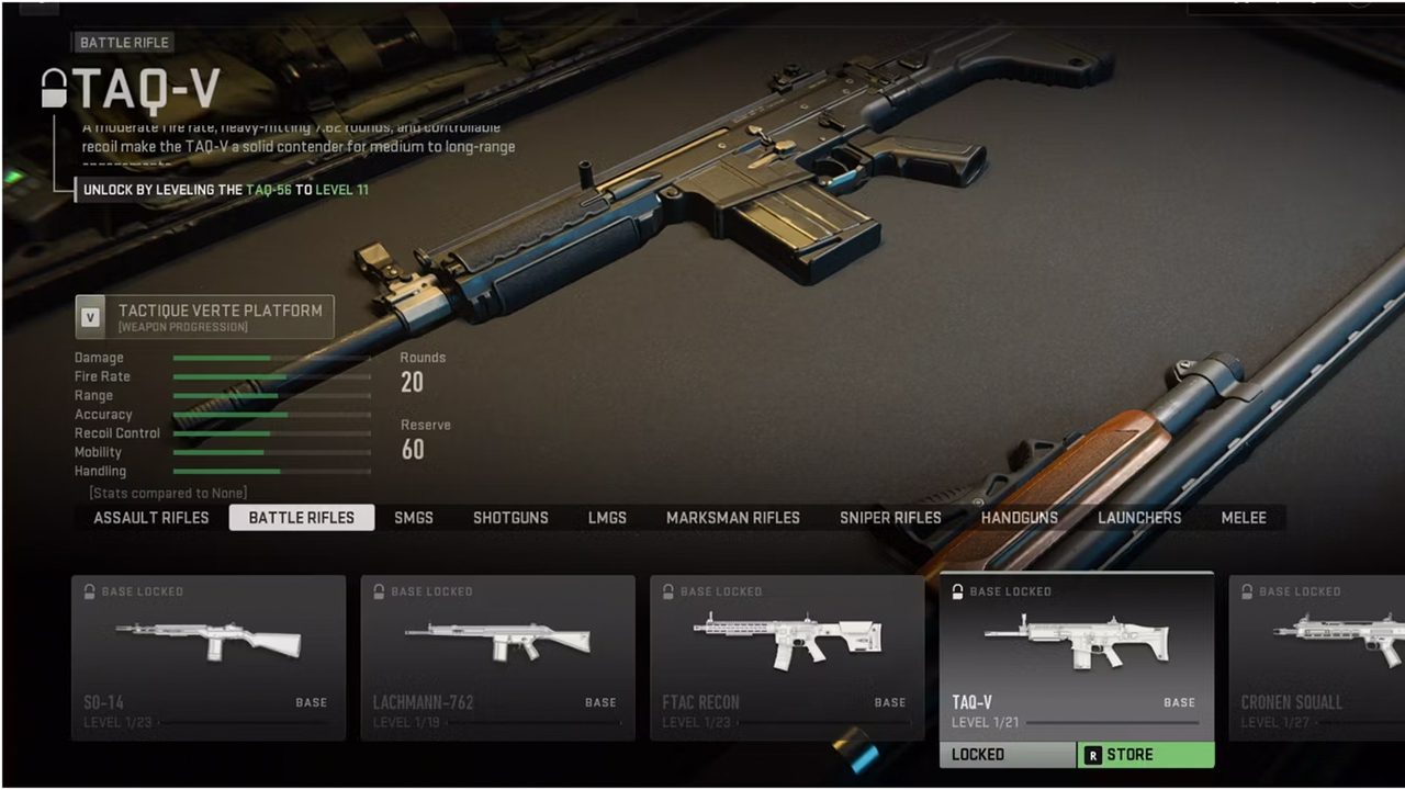 TAQ-V وارزون موبایل