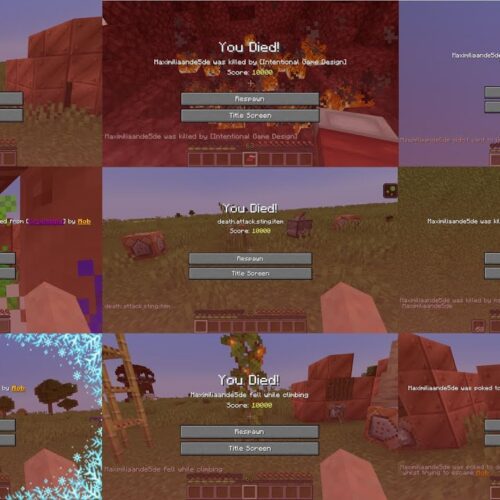 مرگ در بازی ماینکرفت