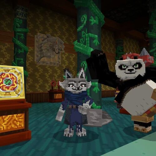 پاندای کونگ‌فو کار در ماینکرفت