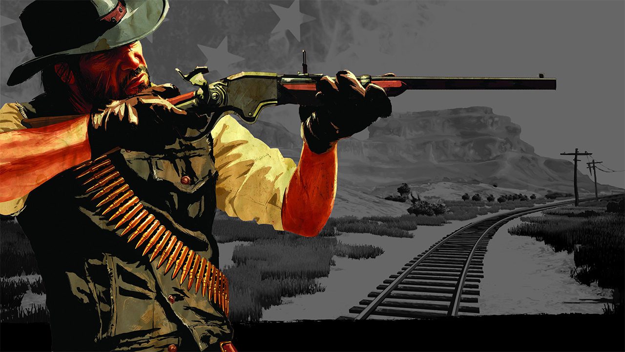 جان مارستون در Red Dead Redemption
