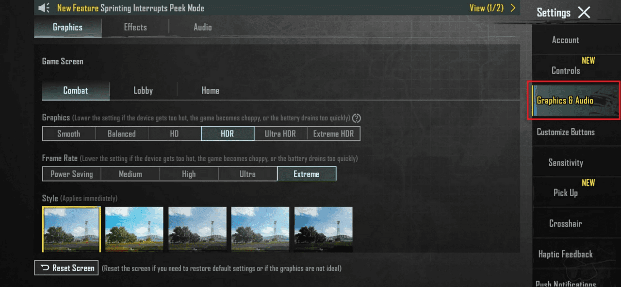 اجرای بازی پابجی موبایل روی گوشی سامسونگ در حالت 120 فریم