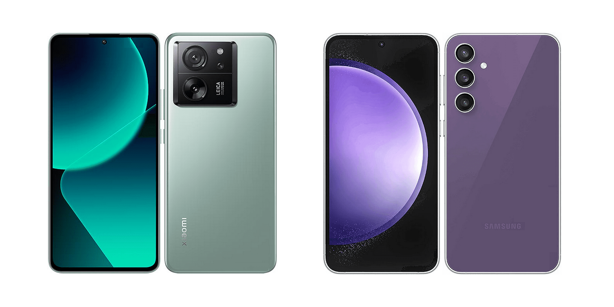 گلکسی S23 FE شیائومی 13T