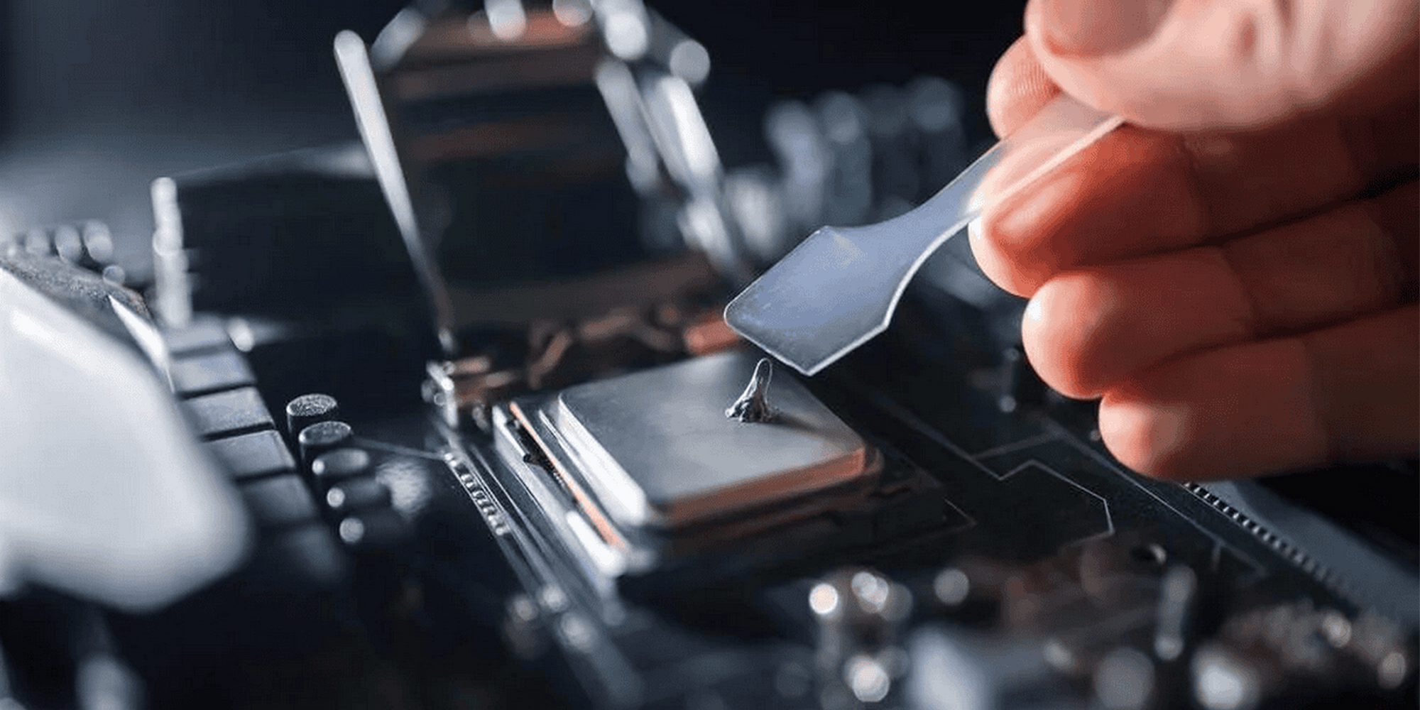 تعویض خمیر سیلیکون CPU 5