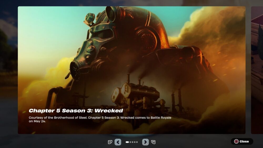 همکاری فورتنایت با Fallout