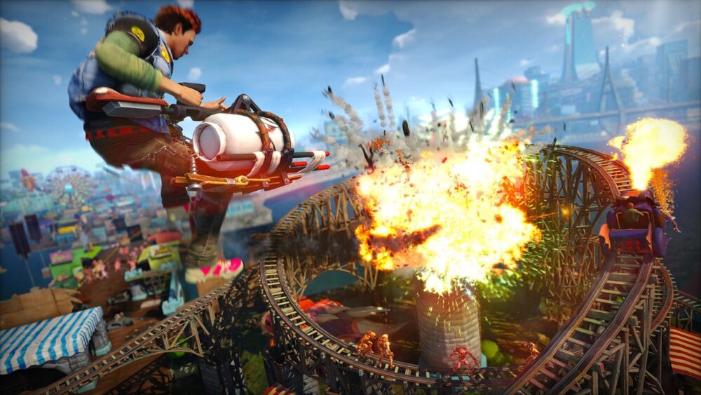 بازی Sunset Overdrive پلی استیشن