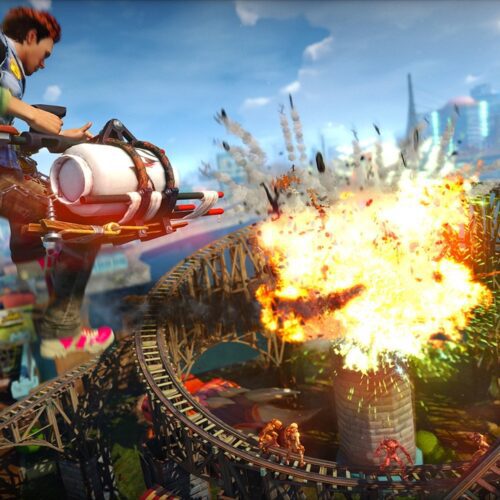 بازی Sunset Overdrive پلی استیشن