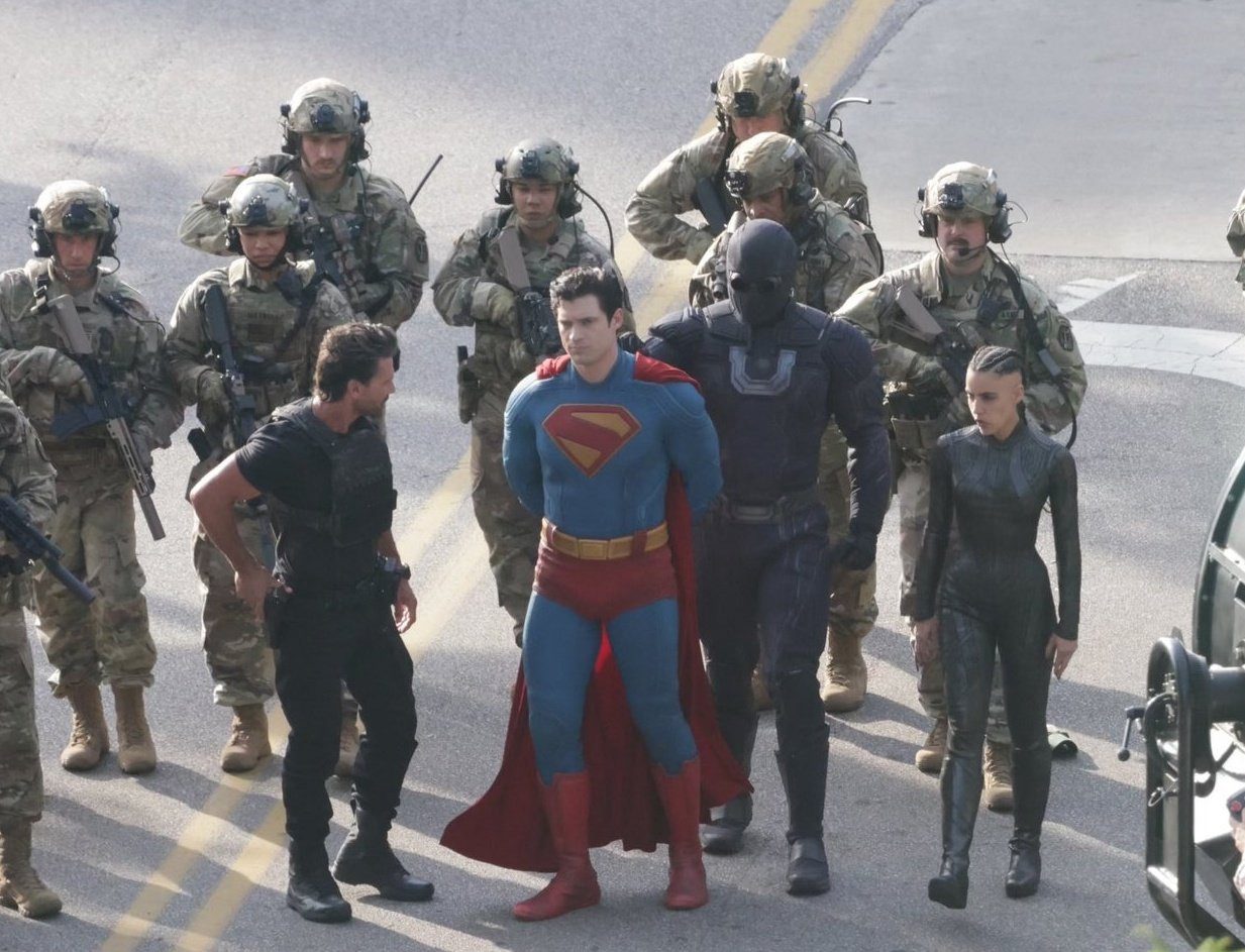 پشت صحنه Superman