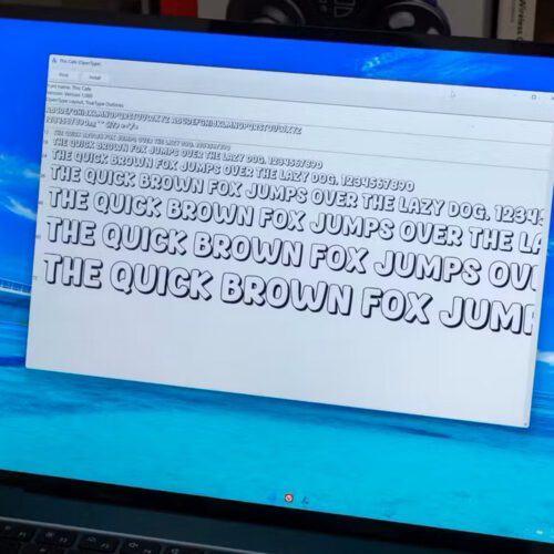 نصب فونت در ویندوز 11