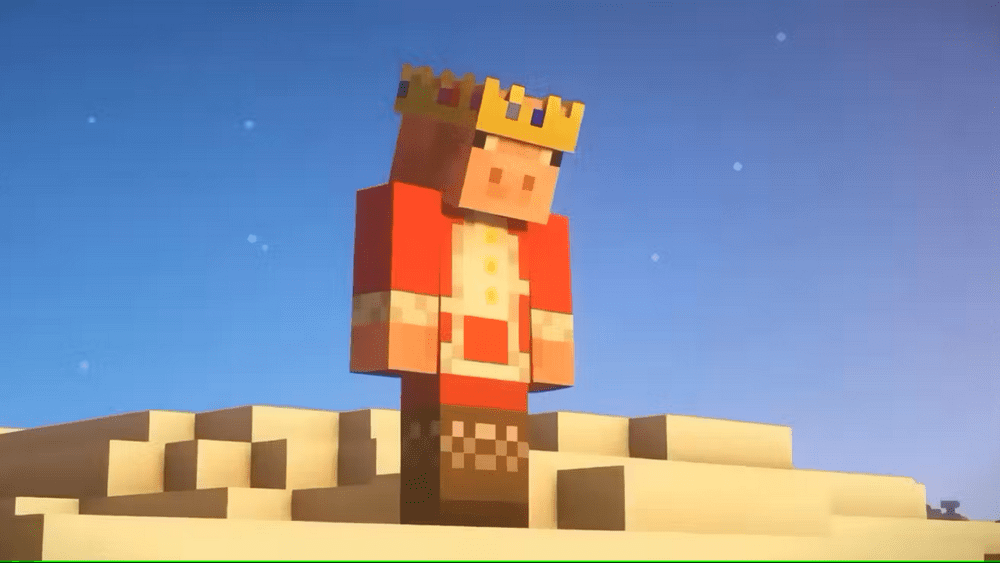 بازیکن ماینکرافت شهر ساحلی