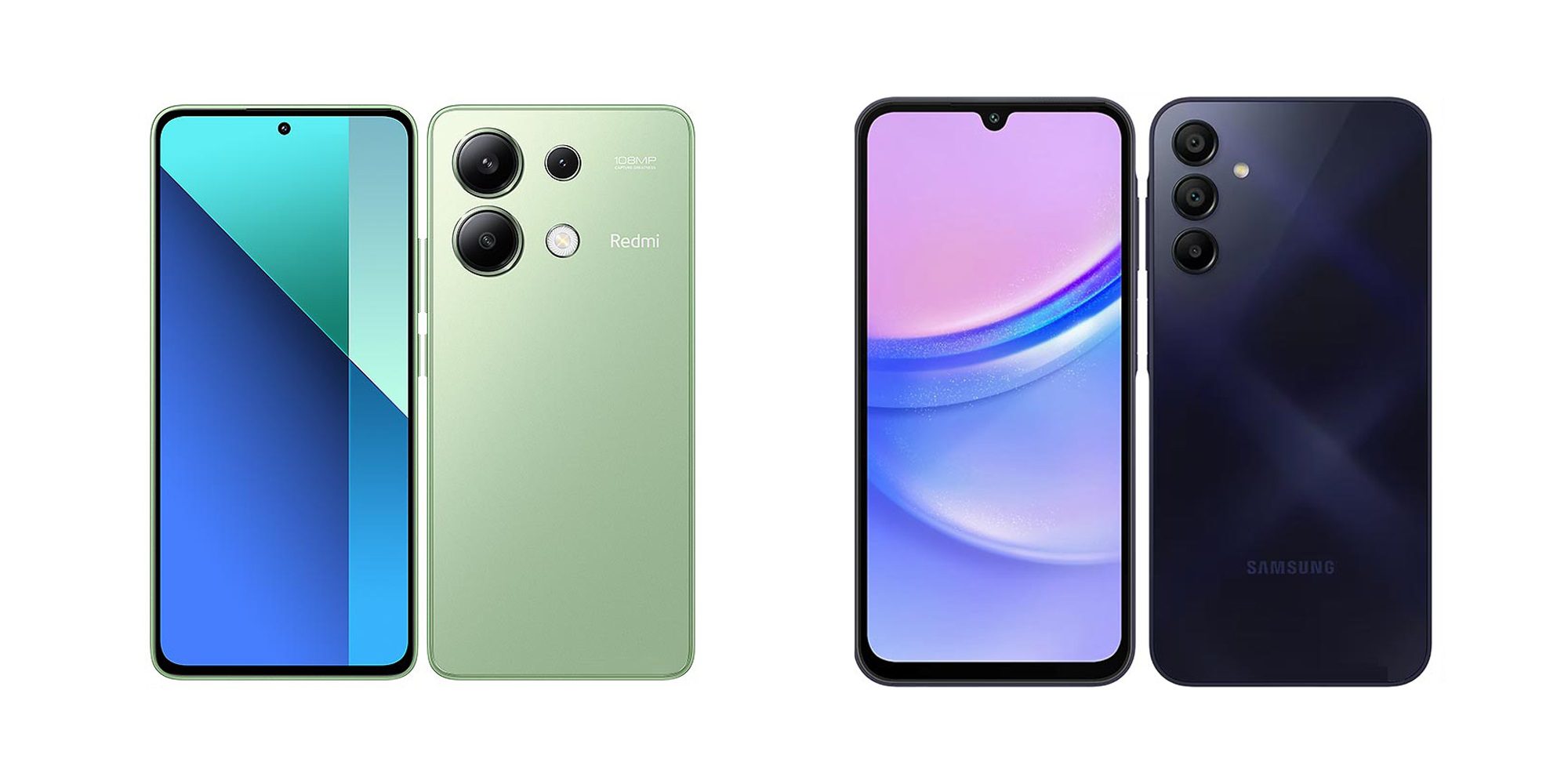 گلکسی A15 ردمی نوت 13