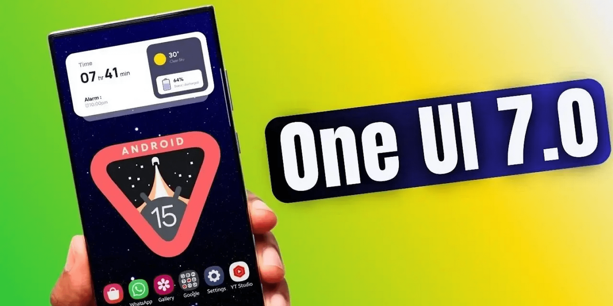 One UI 7 سامسونگ