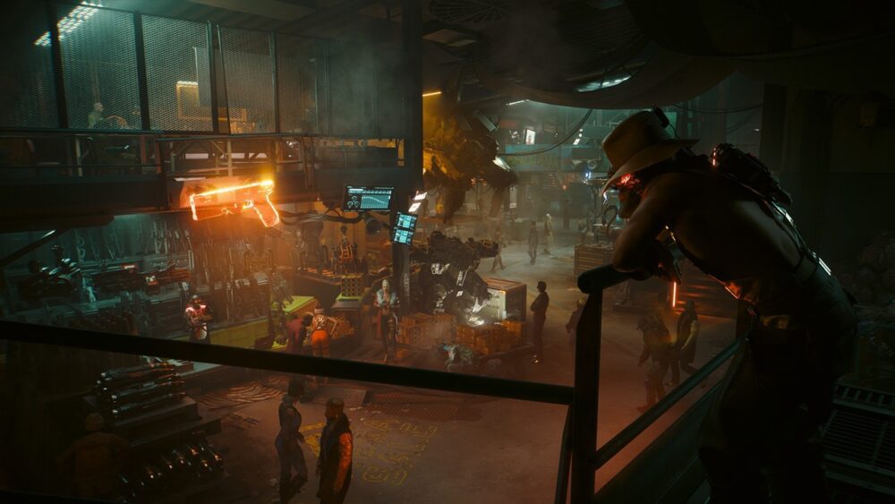 فضای دیستوپیایی در Cyberpunk 2