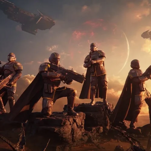 بازیکنان بازی Helldivers 2