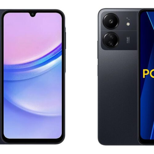 مقایسه گوشی گلکسی A15 با پوکو C65