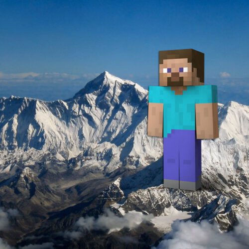 ماینکرافت کوه اورست