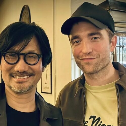 کوجیما با ستاره فیلم Batman