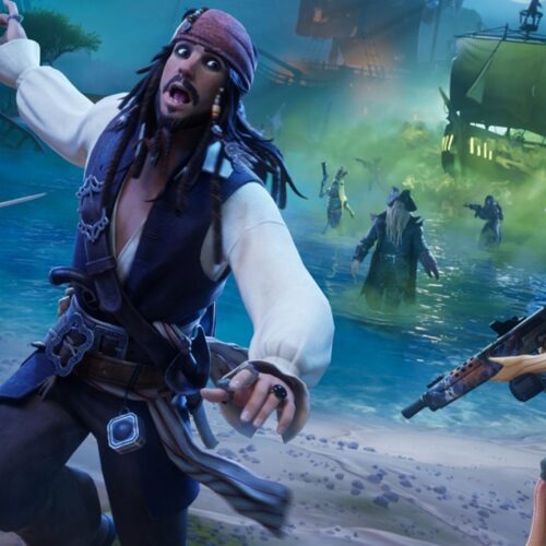 کراس‌اور فورتنایت با دزدان دریایی کارائیب