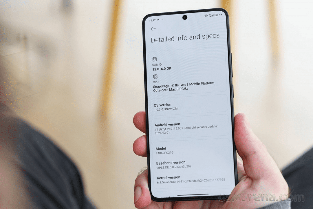 گلکسی A55 پوکو F6