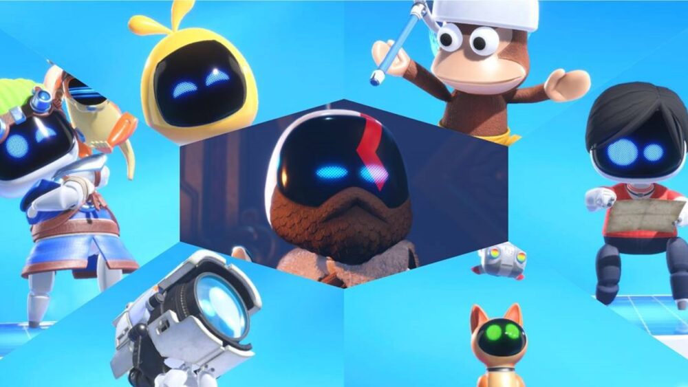 کامئوهای بازی Astro Bot