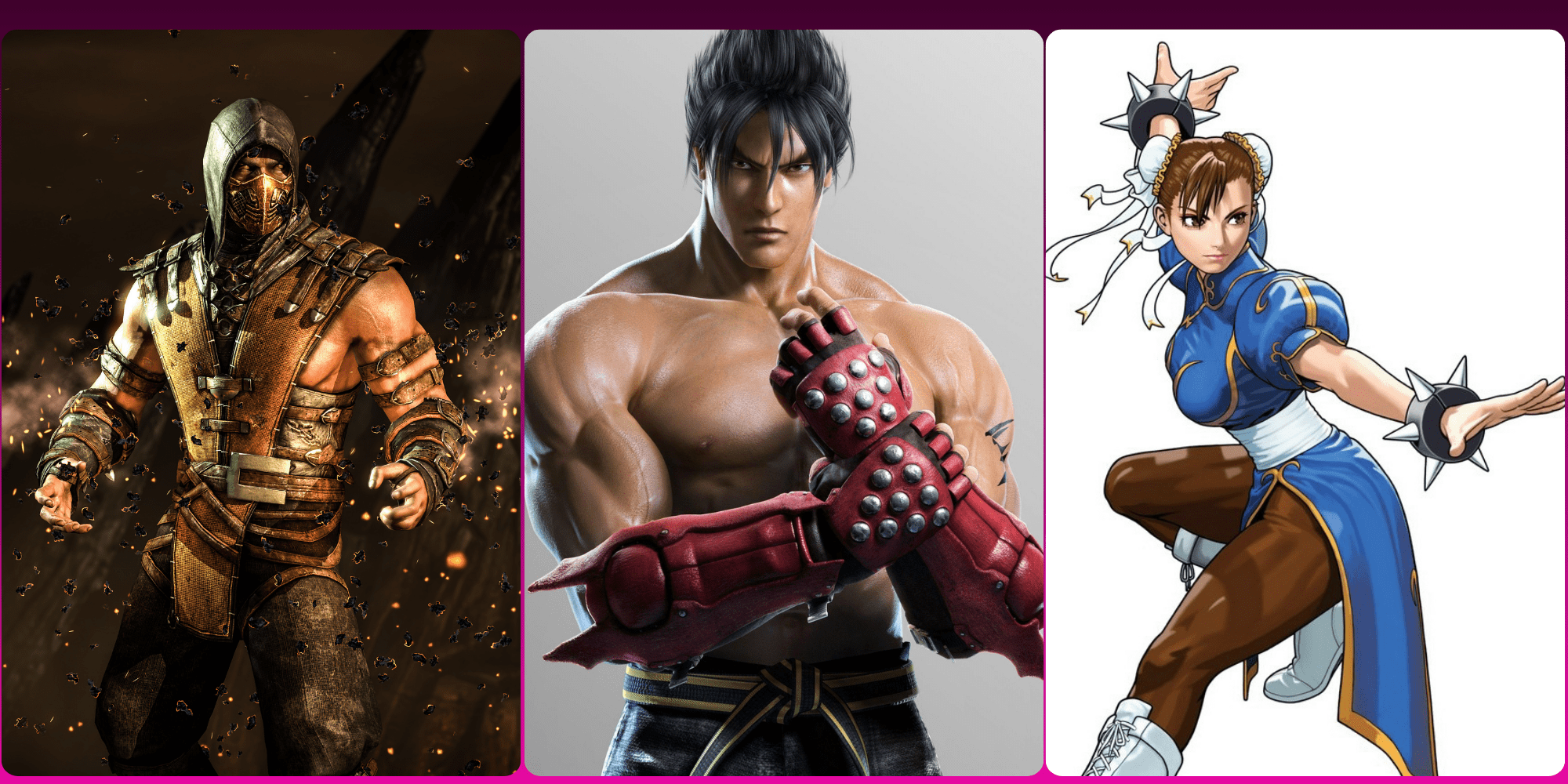 12 تا از بهترین شخصیتهای نمادین بازیهای مبارزهای