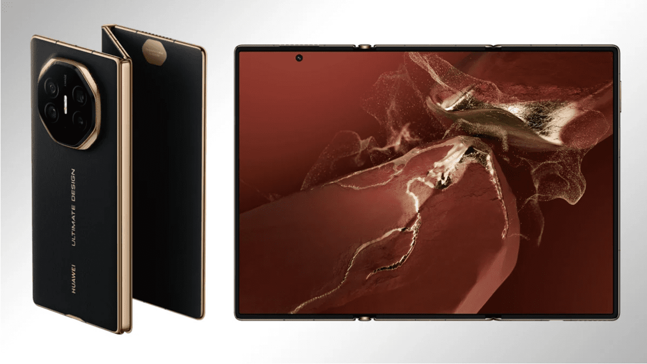 اولین گوشی با سه صفحه نمایش تاشو