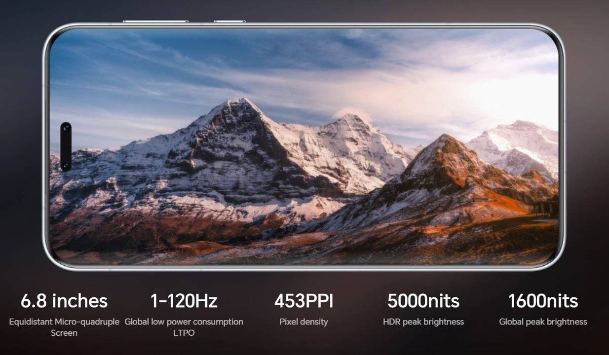 نمایشگر 6.8 اینچی LTPO OLED گوشی مدل مجیک ۷ پرو و سنسور سهبعدی تشخیص چهره