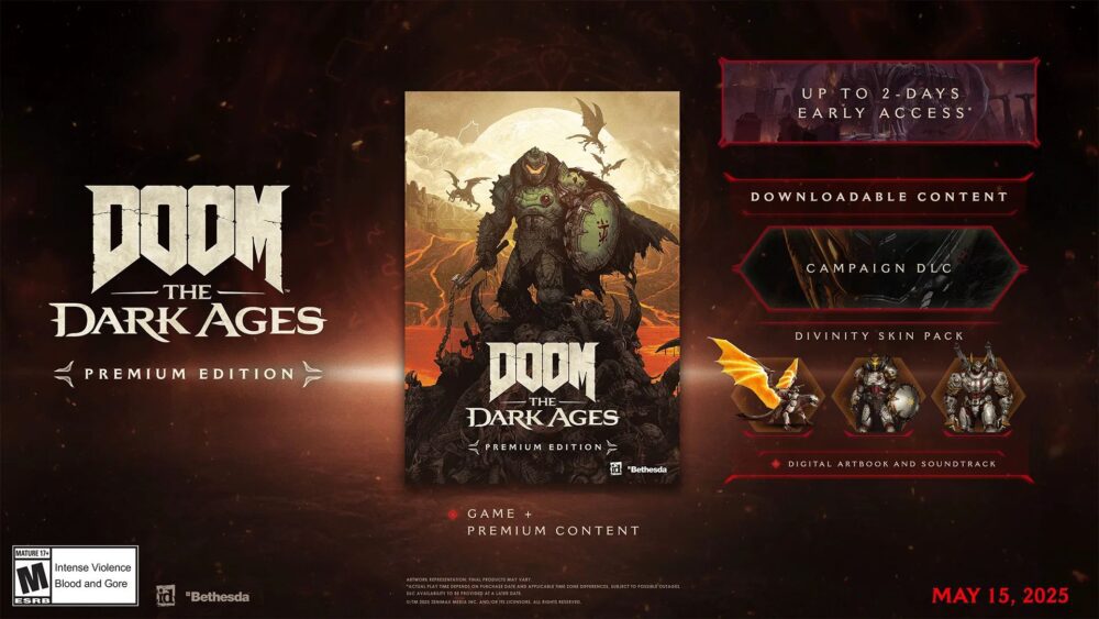 نسخه‌های مختلف DOOM: The Dark Ages