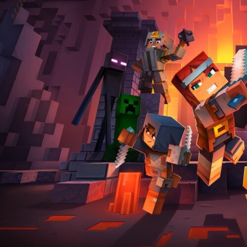 دنباله Minecraft Dungeons