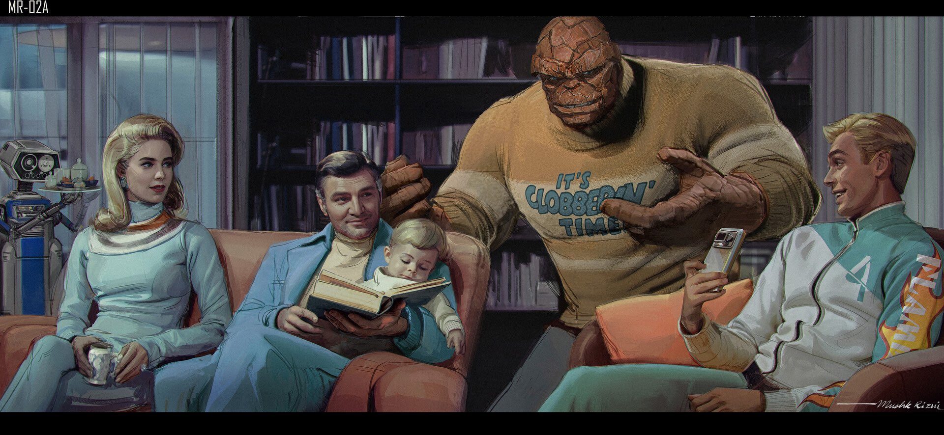 کانسپت آرت ریبوت Fantastic Four