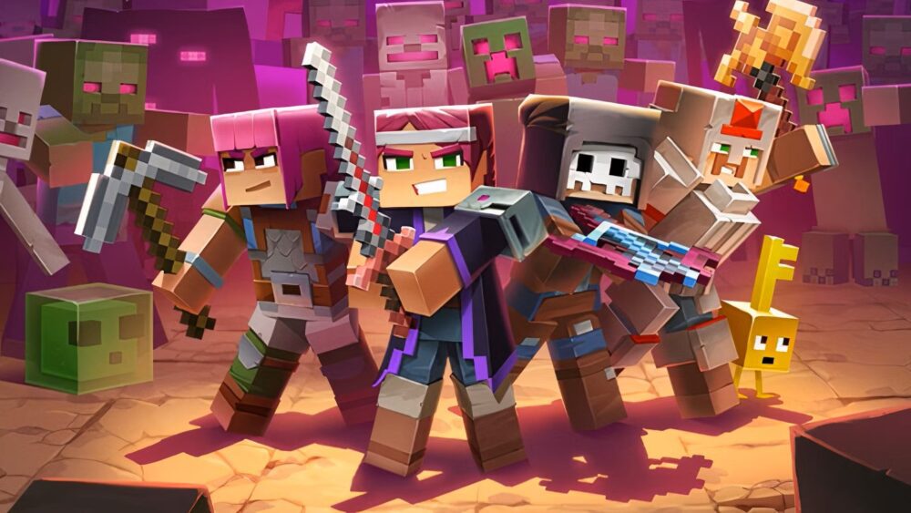 تصاویر دنباله Minecraft Dungeons