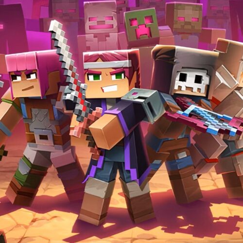 تصاویر دنباله Minecraft Dungeons