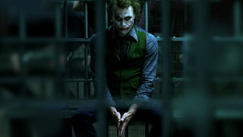 مایکل کین جوکر The Dark Knight