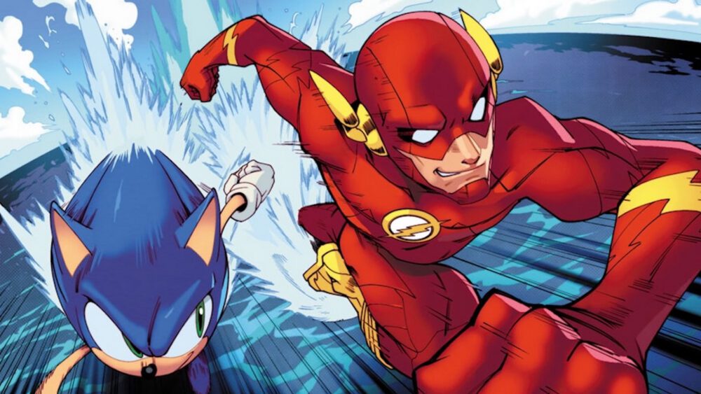 رقابت The Flash و Sonic در کمیک جدید DC x Sonic the Hedgehog
