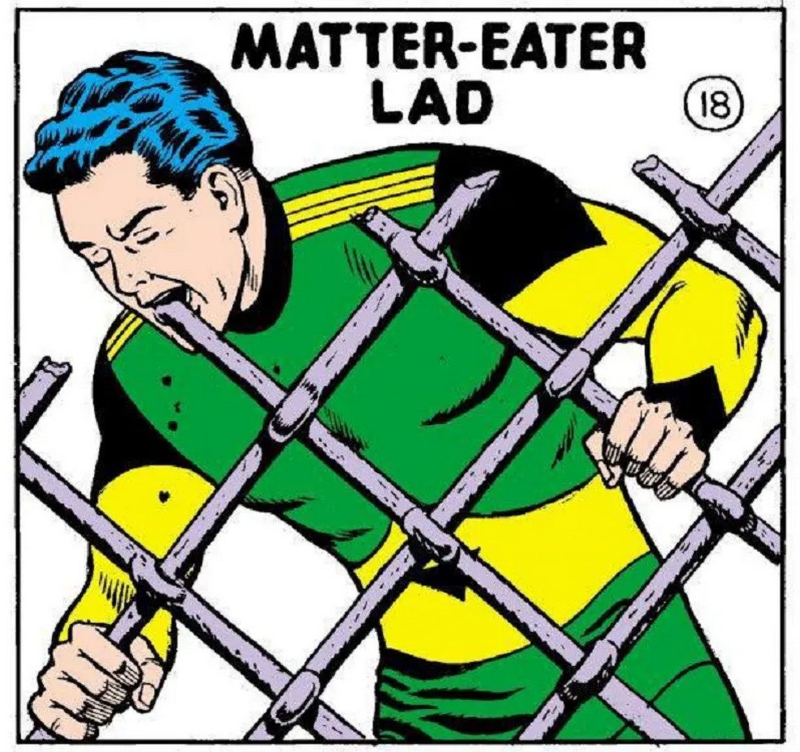 Matter-Eater Lad - ابرقهرمان کمیک