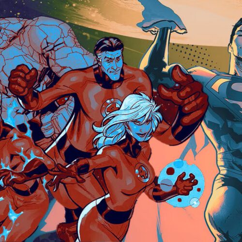 اتحاد سوپرمن و چهار شگفت‌انگیز