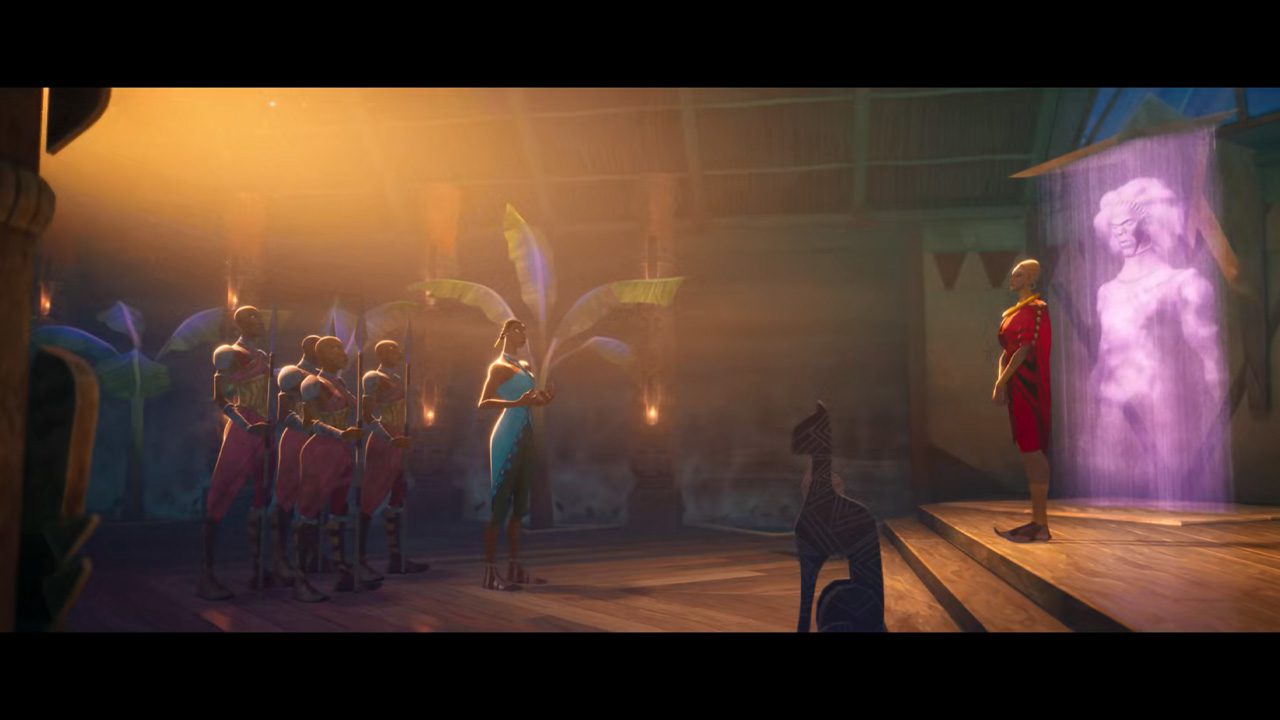 پایان بندی Eyes of Wakanda