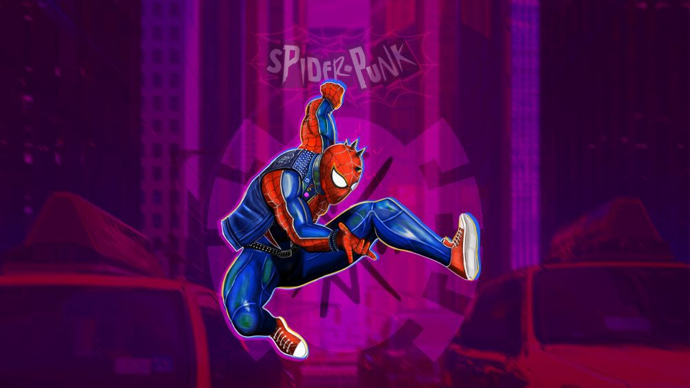 ساخت انیمیشن Spider-Punk