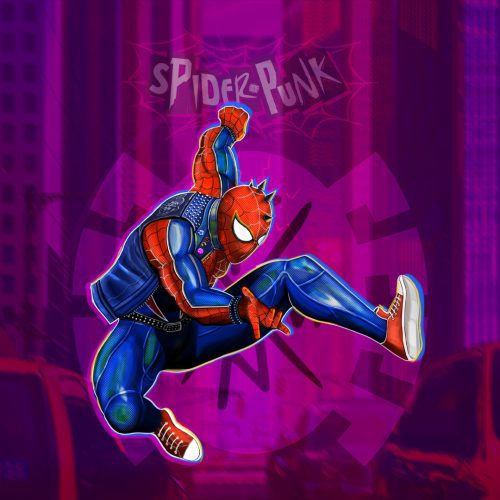 ساخت انیمیشن Spider-Punk