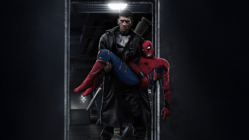 تقابل مرد عنکبوتی و پانیشر در Spider-Man: Brand New Day