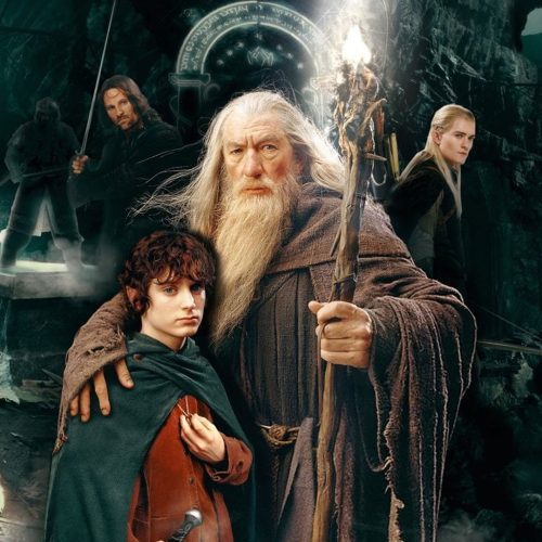 گندالف و فرودو در The Hunt for Gollum
