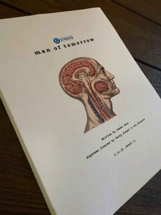 تصویر فیلمنامه Man of Tomorrow