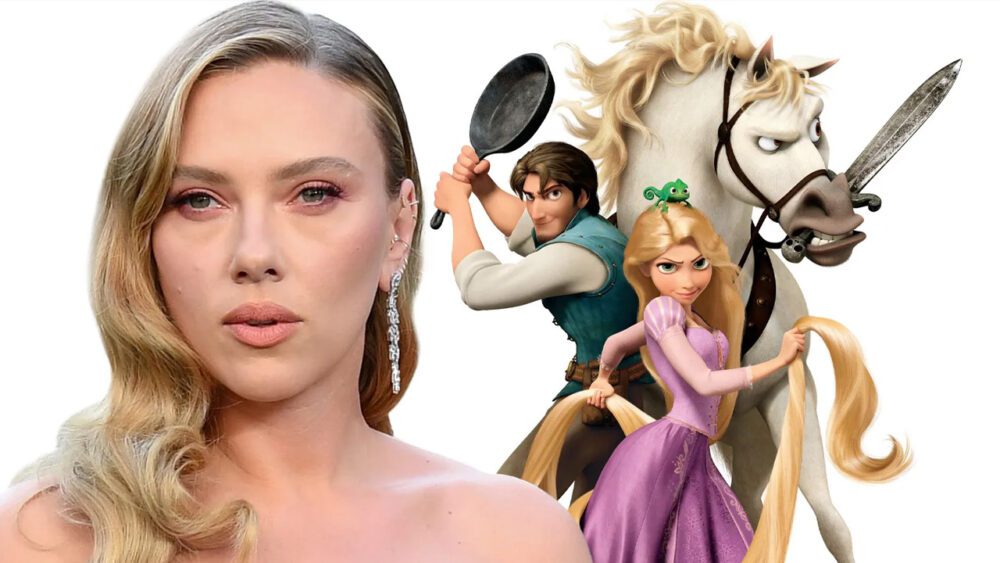 اسکارلت جوهانسون در فیلم Tangled
